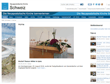 Tablet Screenshot of nak.ch